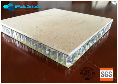 China 25 Mm Thickness Lightweight Marble Panels Match Relevant Fire Resistance Standard supplier